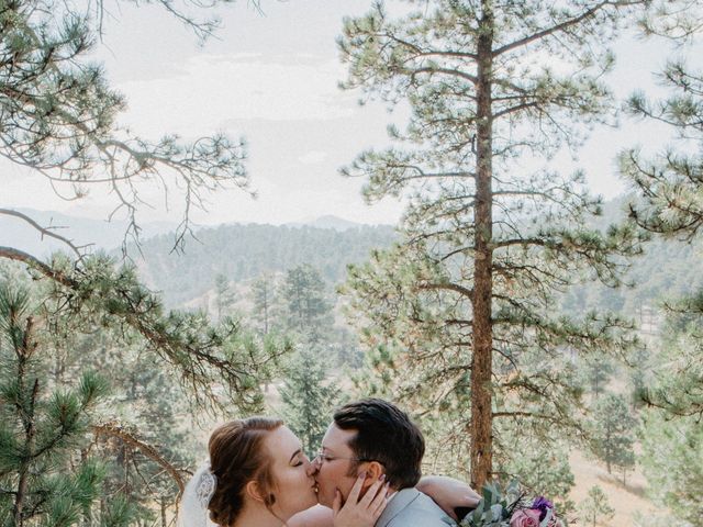 Andy and Lindsey&apos;s Wedding in Evergreen, Colorado 22
