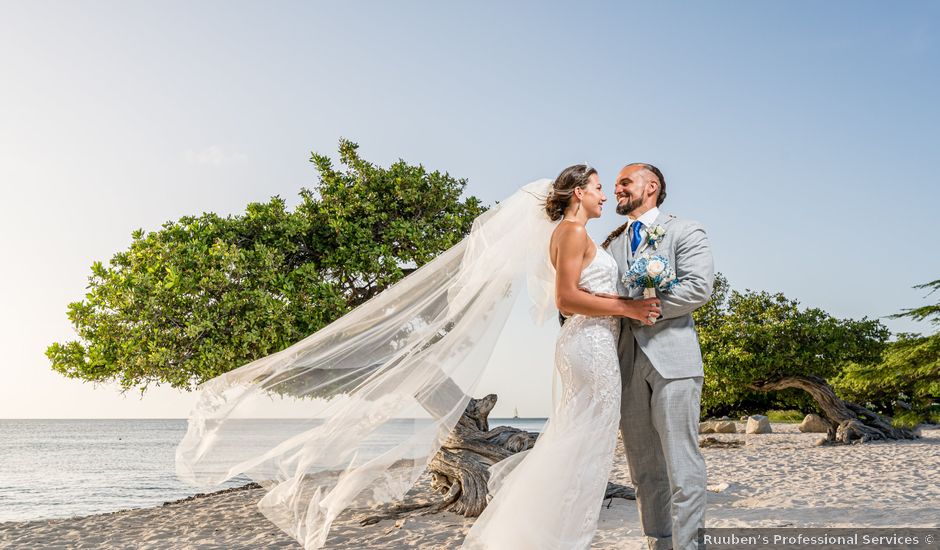 Eric and Mirjam's Wedding in Oranjestad, Aruba