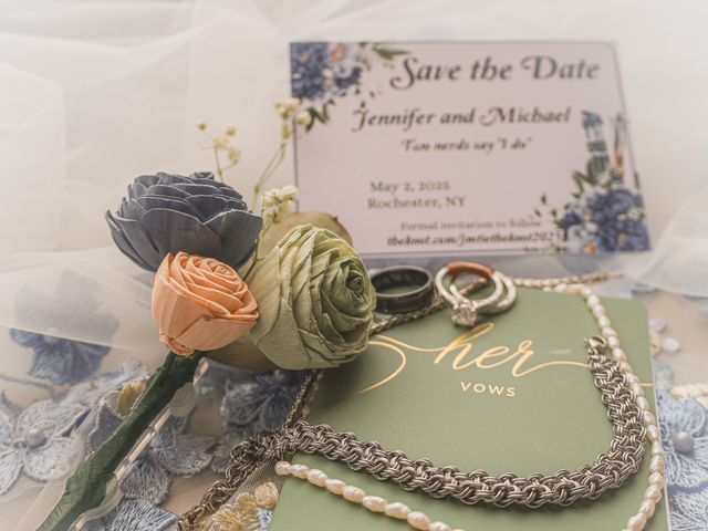 Mike and Jennifer's Wedding in Rochester, New York 57