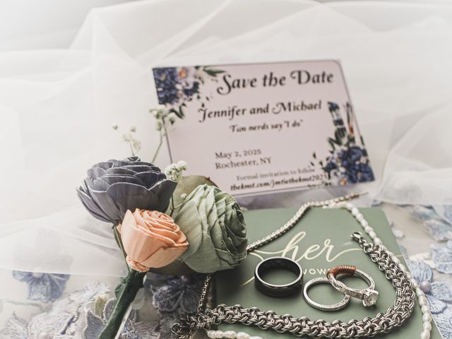 Mike and Jennifer's Wedding in Rochester, New York 58