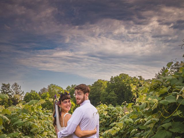 Bill and Caroline's Wedding in Naples, New York 8