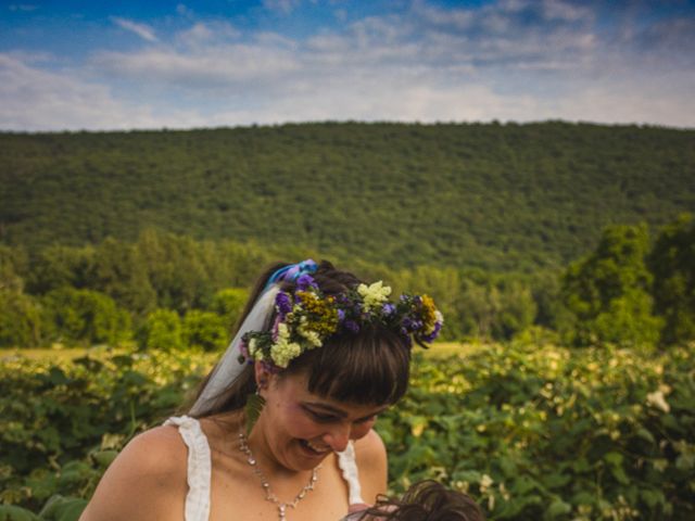 Bill and Caroline's Wedding in Naples, New York 1
