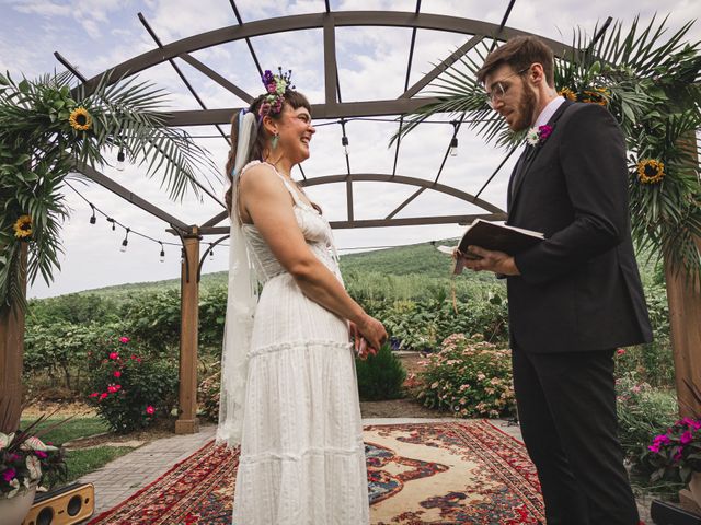 Bill and Caroline's Wedding in Naples, New York 27