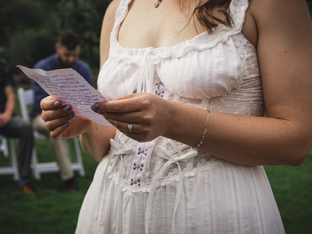 Bill and Caroline's Wedding in Naples, New York 32