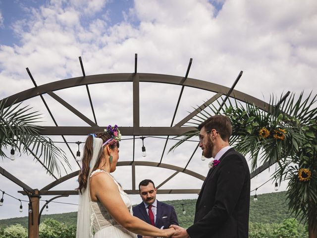 Bill and Caroline's Wedding in Naples, New York 35