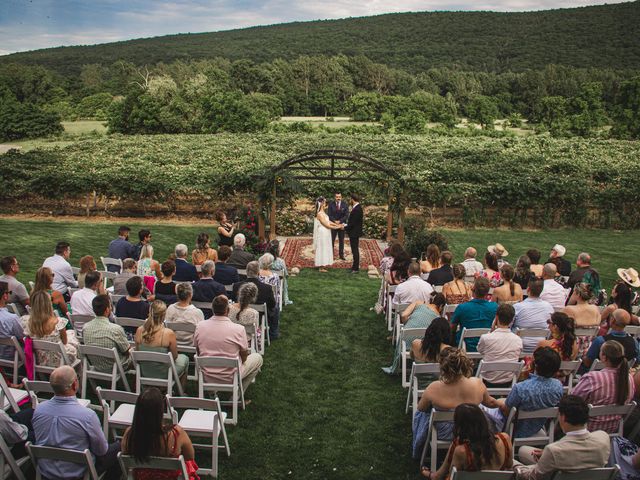Bill and Caroline's Wedding in Naples, New York 46