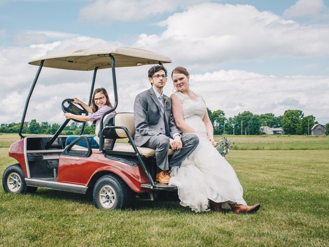 Nathan and Megan&apos;s Wedding in Castile, New York 21