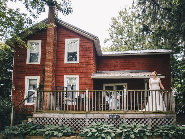 Nathan and Megan&apos;s Wedding in Castile, New York 24