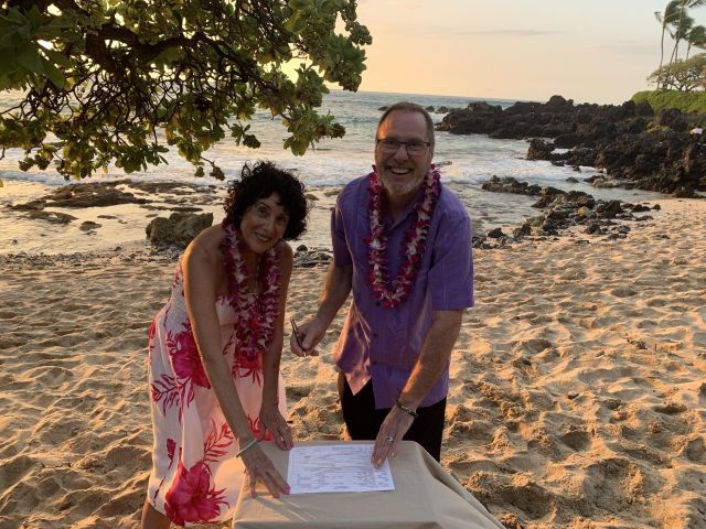 Pat and Mimi&apos;s Wedding in Kailua Kona, Hawaii 5