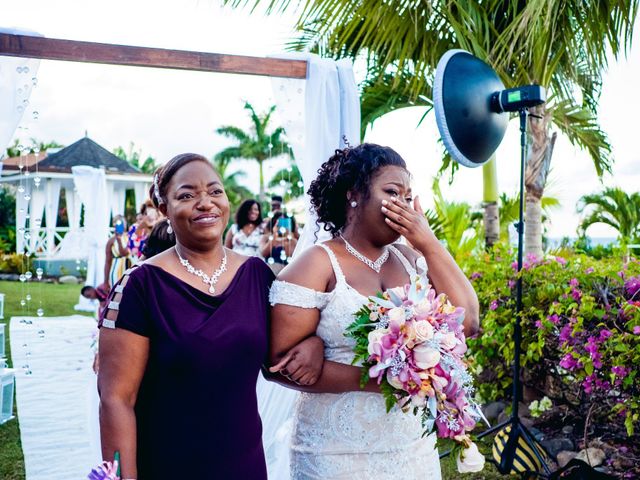 Zoe and Jhevonn&apos;s Wedding in Oracabessa, Jamaica 25