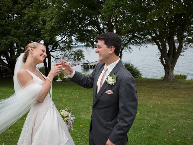 Nick and Jocelyn&apos;s Wedding in Portsmouth, Rhode Island 35