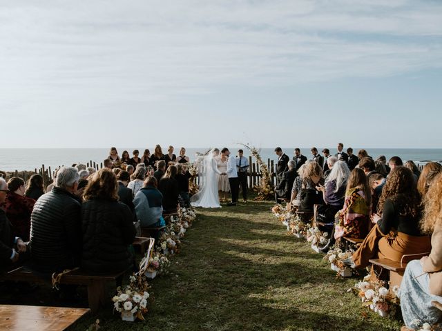 Tommy and Lizzie&apos;s Wedding in Westport, California 9