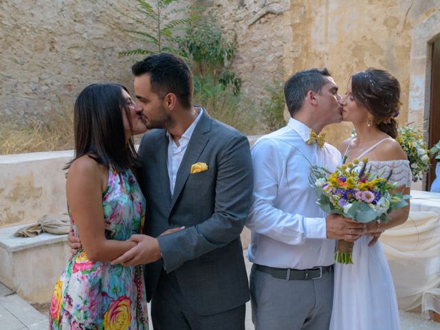 Nelly and George&apos;s Wedding in Chania Town, Greece 81