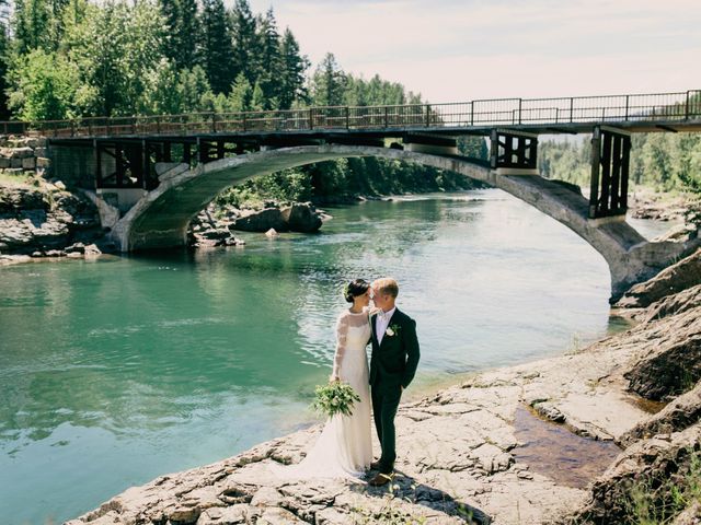 Ford and Missy&apos;s Wedding in West Glacier, Montana 73