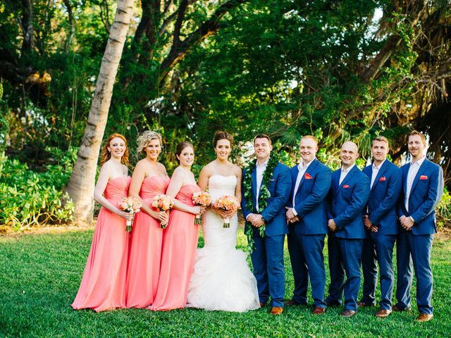 Melissa and Matt&apos;s Wedding in Lahaina, Hawaii 16