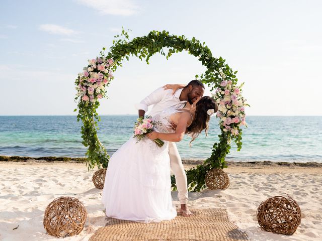 Guilherme and Caren&apos;s Wedding in Cancun, Mexico 11