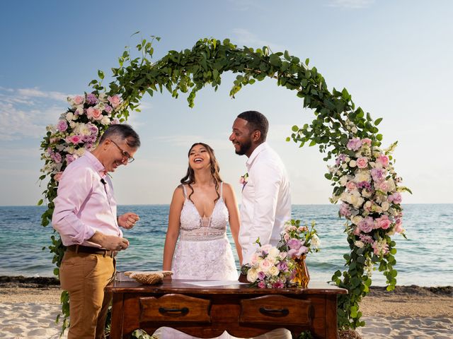 Guilherme and Caren&apos;s Wedding in Cancun, Mexico 20