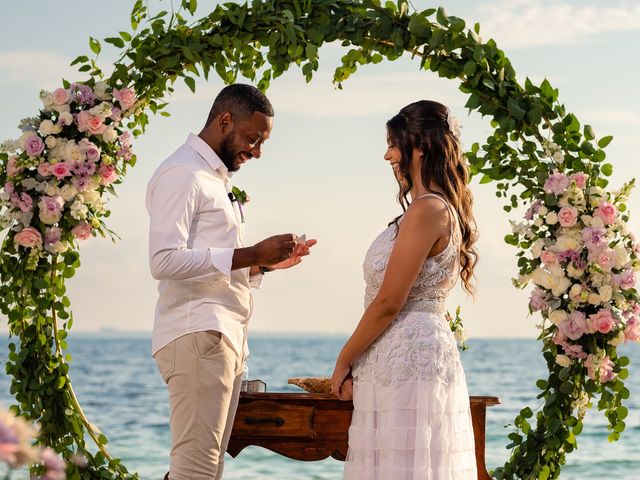 Guilherme and Caren&apos;s Wedding in Cancun, Mexico 26