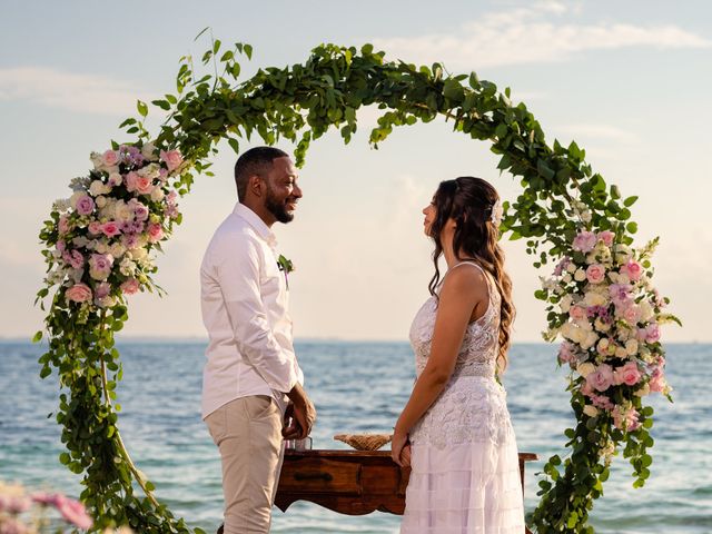 Guilherme and Caren&apos;s Wedding in Cancun, Mexico 28