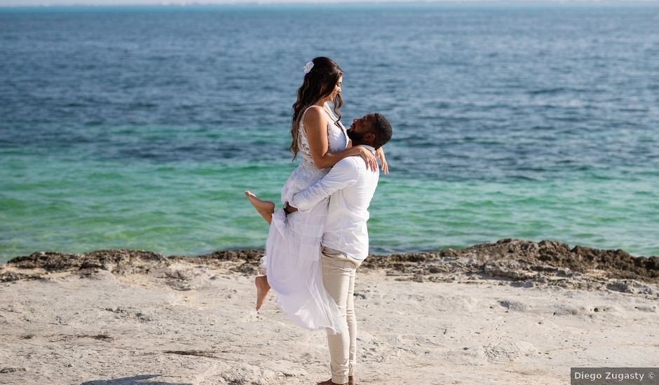 Guilherme and Caren's Wedding in Cancun, Mexico