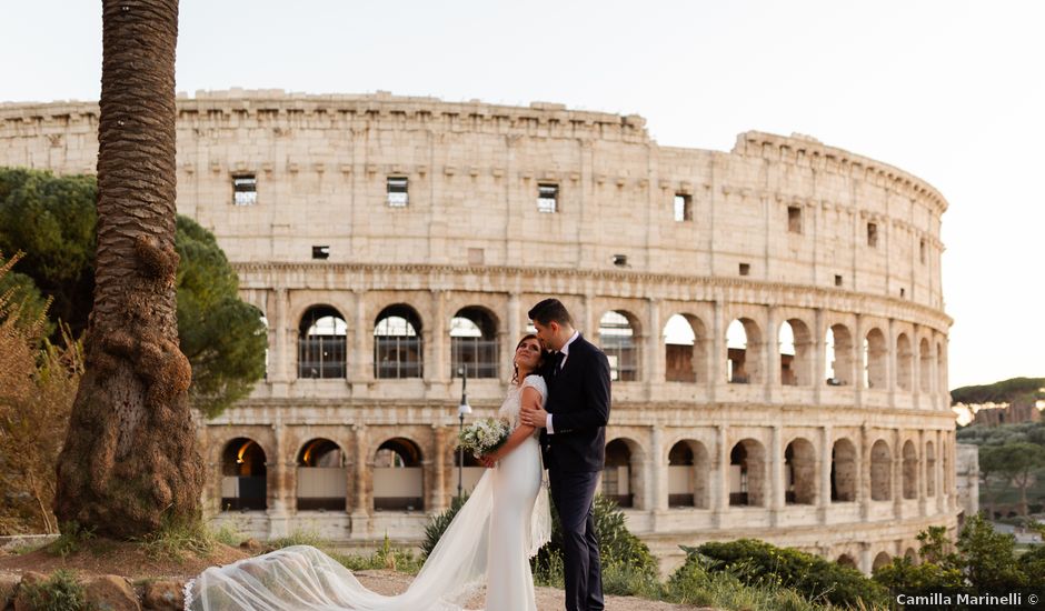 Carlos and Elisa's Wedding in Rome, Italy