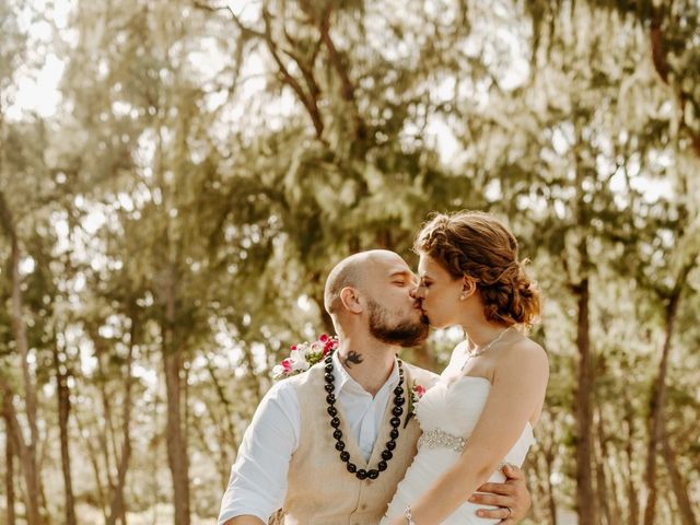 Michael and Adrian&apos;s Wedding in Waimanalo, Hawaii 9