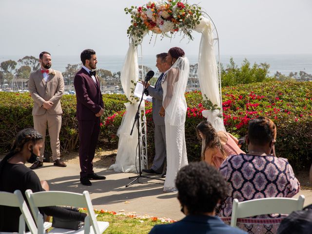 LaTrisha and David&apos;s Wedding in Dana Point, California 10