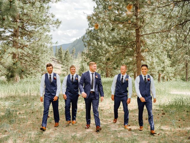 Jennae and Brydon&apos;s Wedding in Alberton, Montana 22