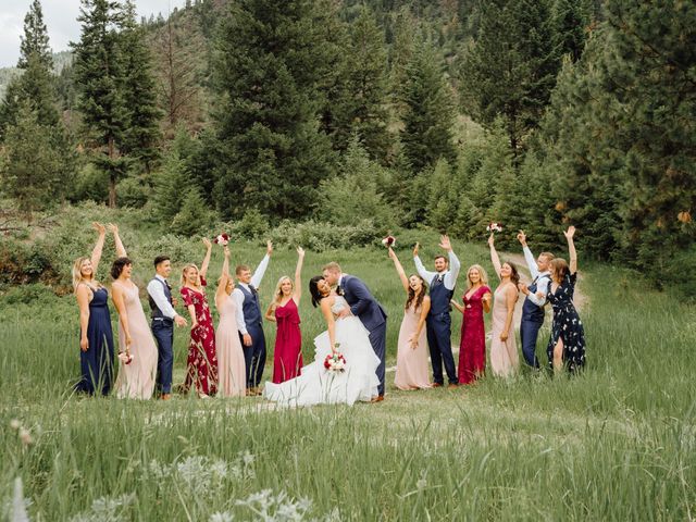 Jennae and Brydon&apos;s Wedding in Alberton, Montana 33