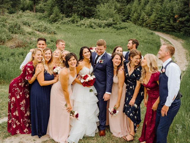 Jennae and Brydon&apos;s Wedding in Alberton, Montana 34