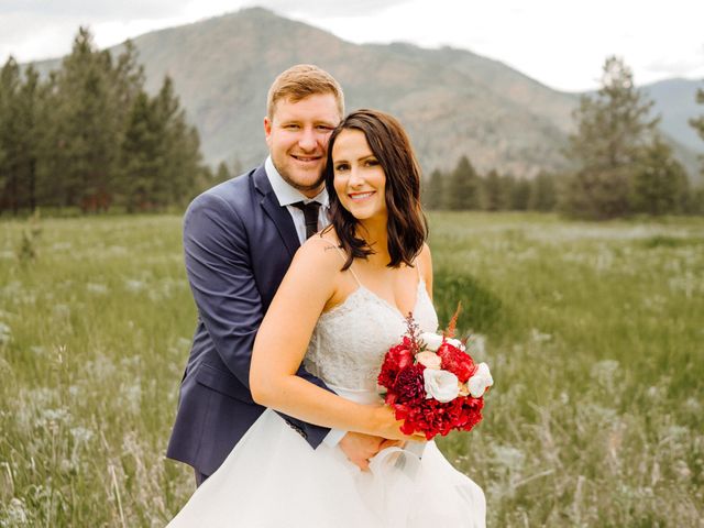 Jennae and Brydon&apos;s Wedding in Alberton, Montana 42