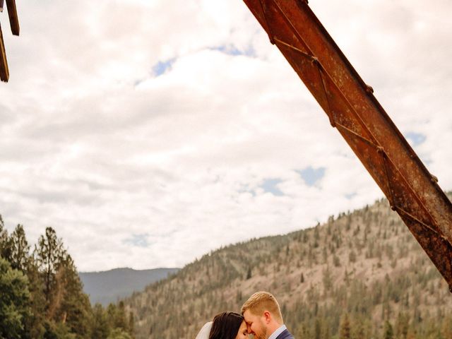 Jennae and Brydon&apos;s Wedding in Alberton, Montana 43