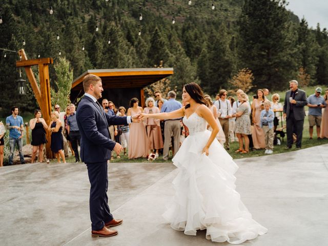 Jennae and Brydon&apos;s Wedding in Alberton, Montana 44