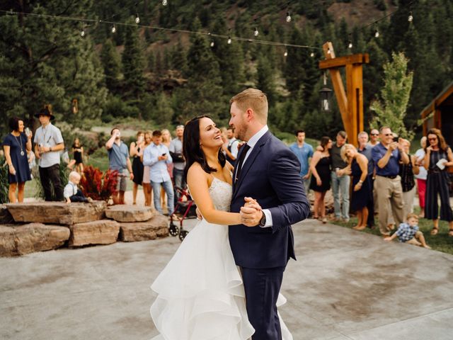 Jennae and Brydon&apos;s Wedding in Alberton, Montana 45