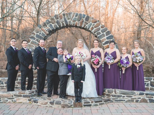 Justin and Claire&apos;s Wedding in Media, Pennsylvania 28