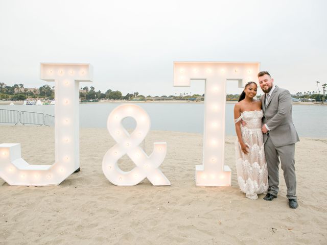 Jordan  and Theadra&apos;s Wedding in Newport Beach, California 56