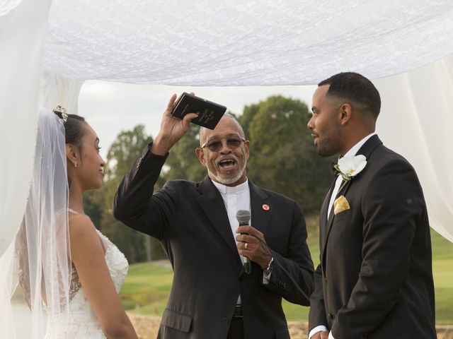 Marquis and Nicolette&apos;s Wedding in Glenwood, Maryland 13