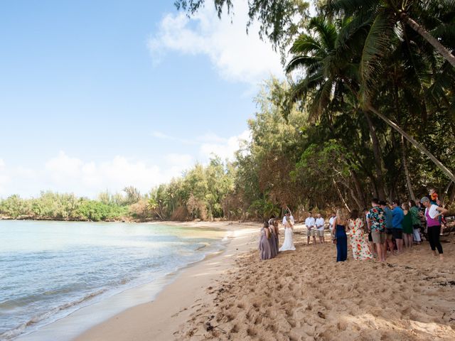 Bret and Dez&apos;s Wedding in Laie, Hawaii 16