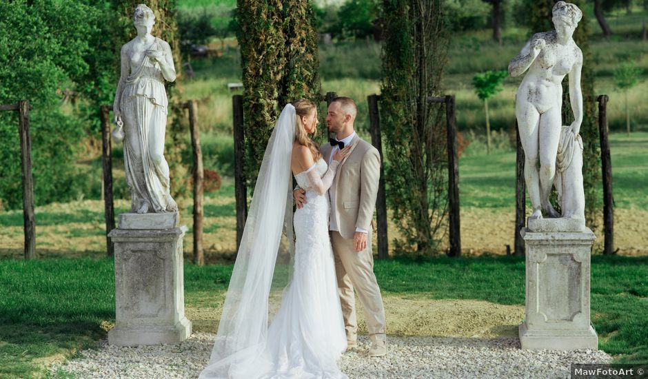 Tom and Darina's Wedding in Tuscany, Italy