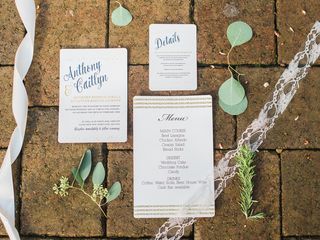 The wedding of Anthony and Caitlyn 1