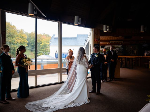 Erik and Amanda&apos;s Wedding in Lincoln, New Hampshire 26