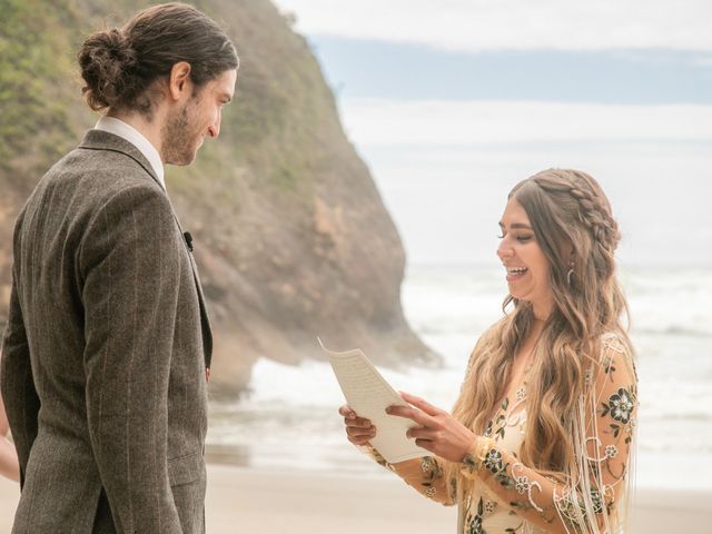 Cody and Rebecca&apos;s Wedding in Cannon Beach, Oregon 53