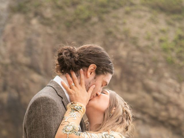 Cody and Rebecca&apos;s Wedding in Cannon Beach, Oregon 58