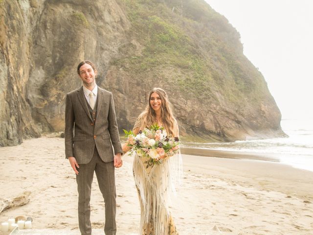 Cody and Rebecca&apos;s Wedding in Cannon Beach, Oregon 69