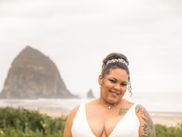 Isiah and Lillie&apos;s Wedding in Cannon Beach, Oregon 14