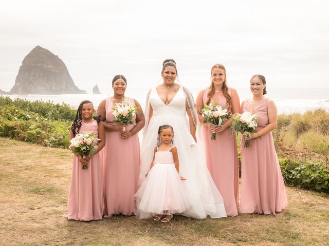 Isiah and Lillie&apos;s Wedding in Cannon Beach, Oregon 31