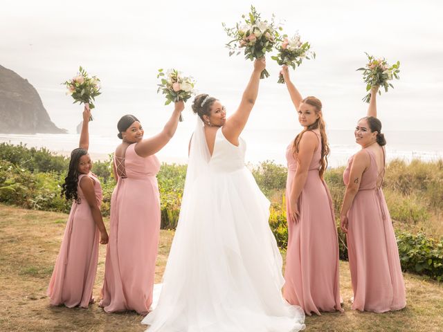 Isiah and Lillie&apos;s Wedding in Cannon Beach, Oregon 34