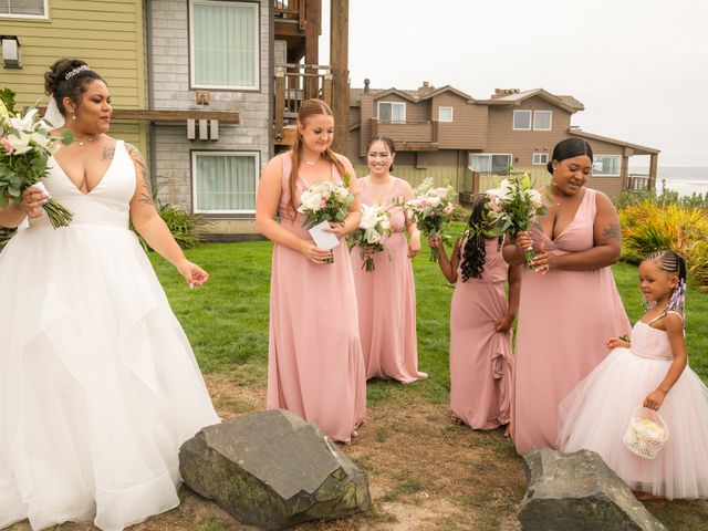 Isiah and Lillie&apos;s Wedding in Cannon Beach, Oregon 41