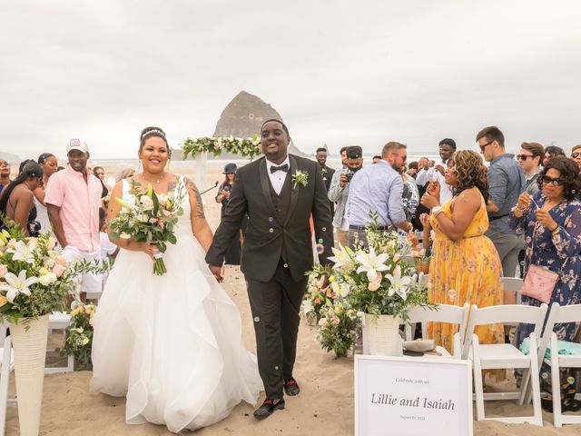 Isiah and Lillie&apos;s Wedding in Cannon Beach, Oregon 52