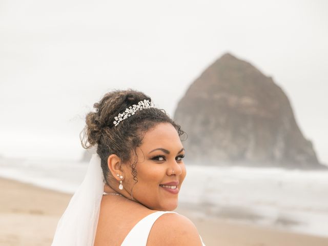 Isiah and Lillie&apos;s Wedding in Cannon Beach, Oregon 56